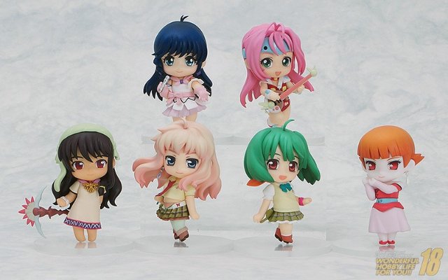 黏土人 ぷち 超时空要塞 铃明美 