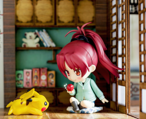 迷你黏土人 魔法少女小圆 佐仓杏子 