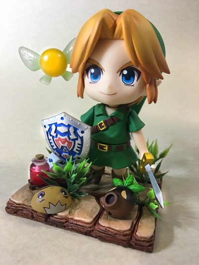 粘土人#553 林克 梅祖拉的假面3D.