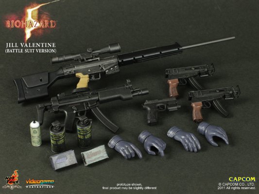 VideoGame Masterpiece 生化危机5 ジル・バレンタイン Battlesuit Ver. 
