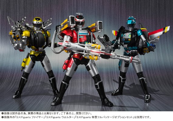 S.H.Figuarts 特警威士邦 全配件套装