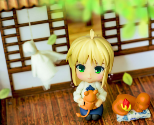 粘土人 #225 命运之夜 骑士 /  阿尔托莉雅·潘德拉贡 《粘土人完全文件》附赠版