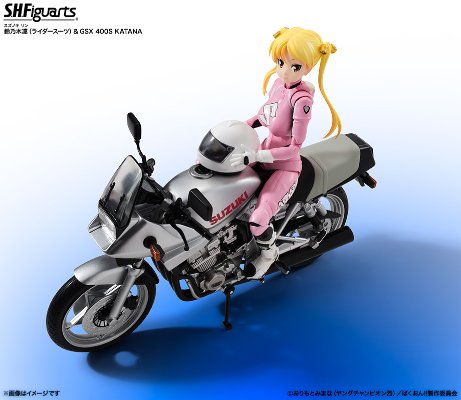 S.H.Figuarts 铃乃木凛（骑手套装）&GSX400S KATANA摩托车