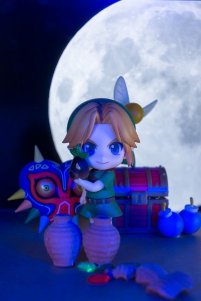 粘土人#553 林克 梅祖拉的假面3D.