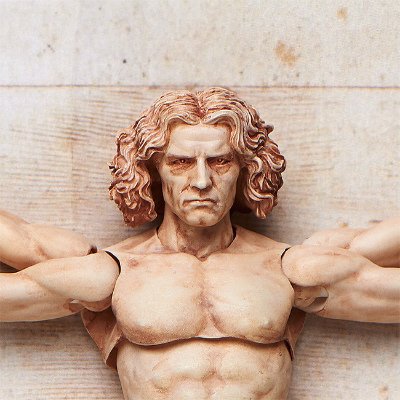 figma#SP-075 桌上美术馆 维特鲁威人体图