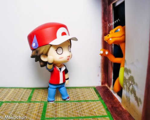 粘土人 精灵宝可梦 小赤 冠军