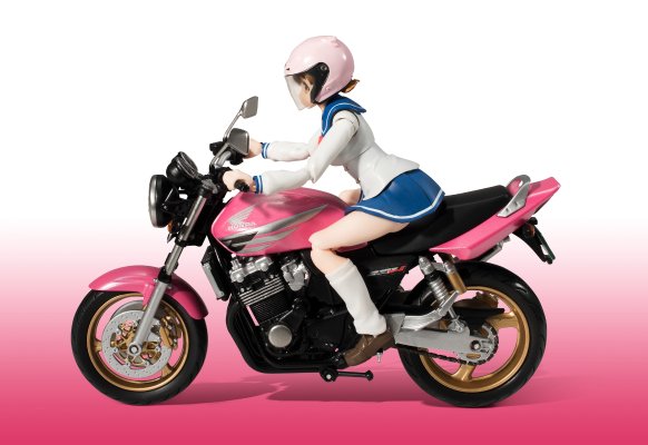 S.H.Figuarts 佐仓羽音（制服）＆CB400 SUPER FOUR