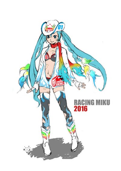 figma #SP-78 GOOD SMILE Racing 初音未来 赛车2016