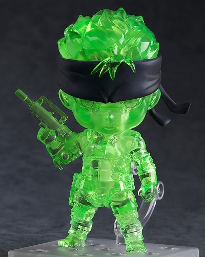 粘土人 #447-b MGS 索利德・斯内克 隐形迷彩