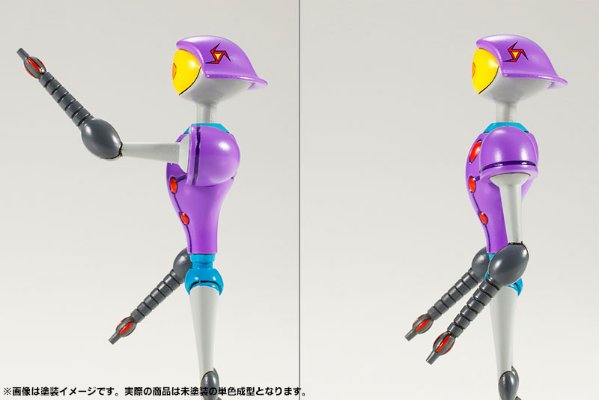 昭和模型少年クラブ 新造人间キャシャーン 大砲ロボット＆监视ロボット(上月ルナ ミニ手办付き)