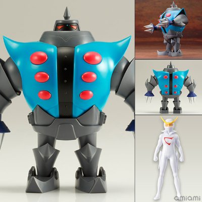 昭和模型少年クラブ 新造人间キャシャーン ツメロボット(キャシャーン ミニ手办付き) DX版