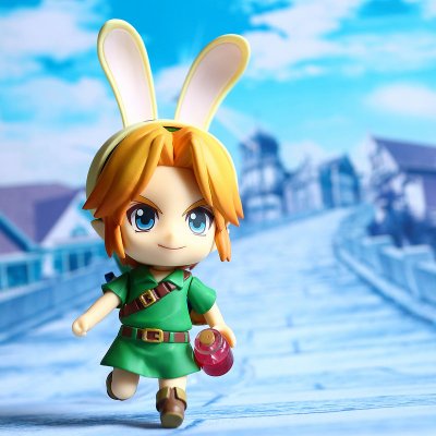 粘土人#553 林克 梅祖拉的假面3D.