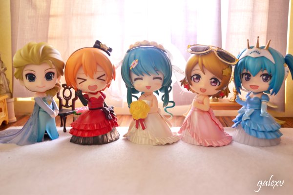 粘土人配件 公主Type 牡丹红