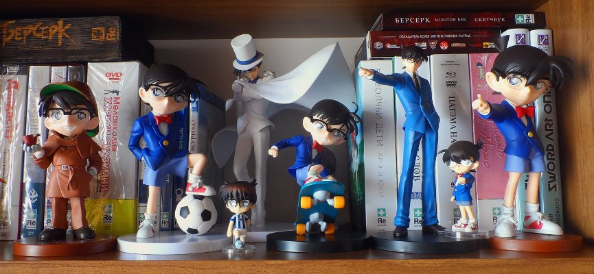 figFIX #SP-001 江户川柯南 + figma #SP-058 犯人