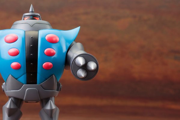 昭和模型少年クラブ 新造人间キャシャーン ツメロボット(キャシャーン ミニ手办付き) DX版