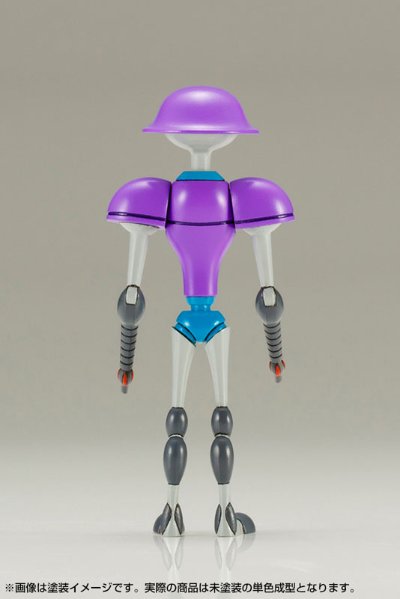 昭和模型少年クラブ 新造人间キャシャーン 大砲ロボット＆监视ロボット(上月ルナ ミニ手办付き)