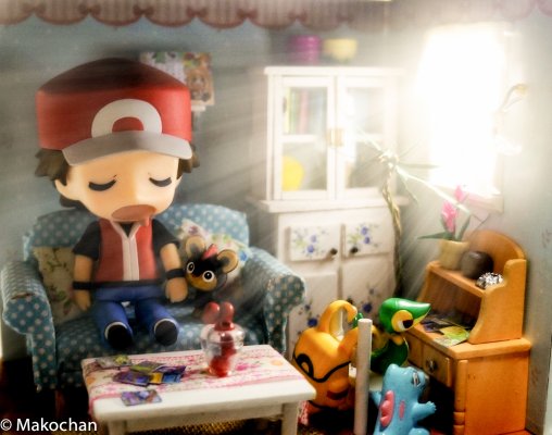 粘土人 精灵宝可梦 小赤 冠军