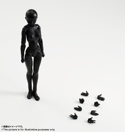 S.H.Figuarts 素体酱 纯黑Ver.