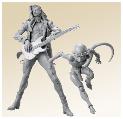 雕像传说  JoJo的奇妙冒险第四部 音石明&辛红辣椒