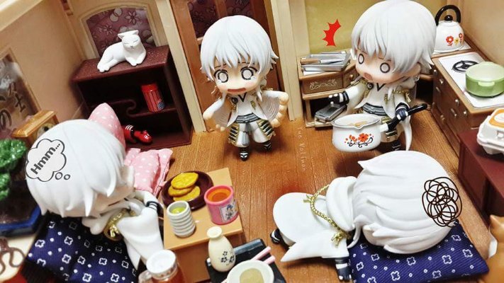 粘土人#540 刀剑乱舞-ONLINE- 鹤丸国永