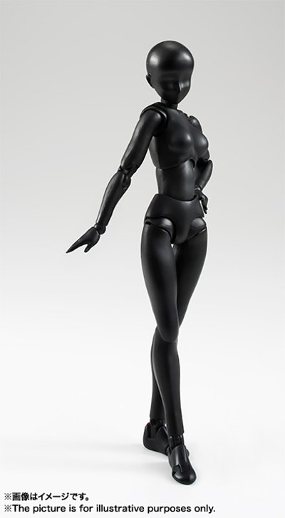 S.H.Figuarts 素体酱 纯黑Ver.