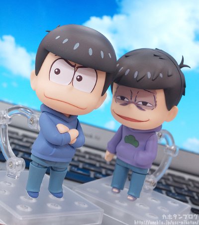 粘土人 #638 阿松 松野 一松&超能力猫