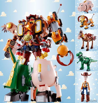 【特典】超合金 トイ・ストーリー 超合体 ウッディロボ・シェリフスター