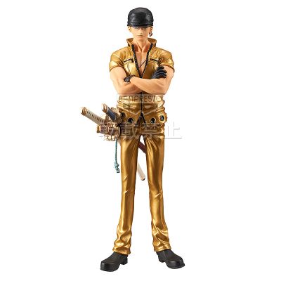 DXF 手办 海贼王 フィルム ゴールド 罗罗亚・索隆 