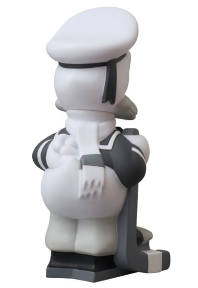 黑胶Doll 175 迪斯尼 ドナルドダック Black & White Ver. 