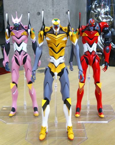 REAL ACTION HEROES #630 EVA新剧场版&EVA新剧场版：Q エヴァ8号机 Beta Ver. 