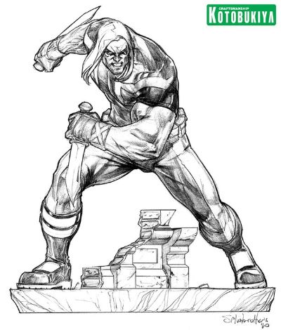 寿屋艺术雕像系列 X-Force ウォーパス 