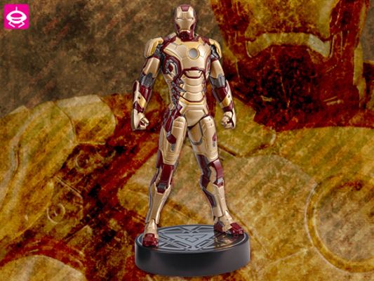 景品 Marvell 钢铁侠 3 钢铁侠マークXLII 