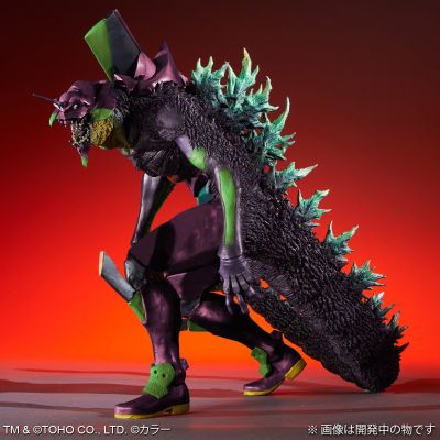 东宝30cm系列 哥斯拉対EVA EVA初号机 