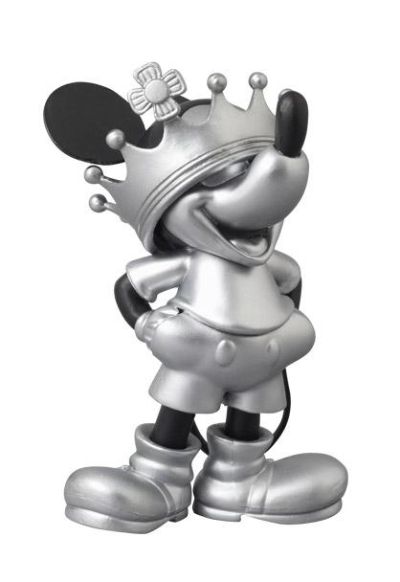 UltraDetailFigure 迪斯尼 ミッキーマウス Black and Silver ver. Crown ver. 
