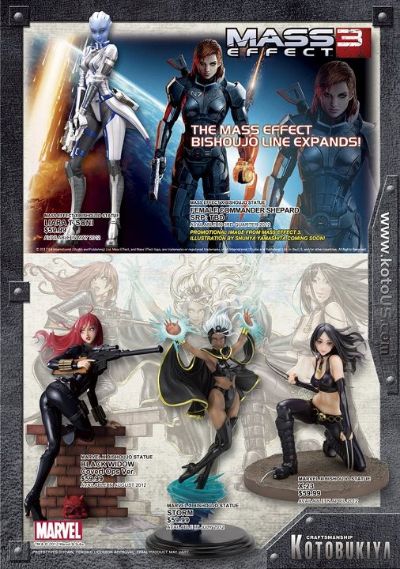 美少女スタチュー マスエフェクト 3 ジェーン・シェパード 