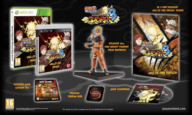 NARUTO -火影忍者- 疾风伝 DXF 手办 NARUTO -火影忍者- 疾风伝&－火影忍者－ 疾风伝ナルティメットストーム3 うずまき火影忍者 Ultimate Ninja Storm 3 Exclusive 