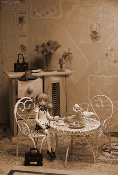 figma #SP-39 魔法少女小圆 鹿目圆香|キュゥべえ 制服ver. 