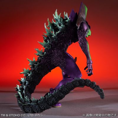 东宝30厘米系列 哥斯拉大战新世纪福音战士 初号机“哥斯拉”觉醒形态