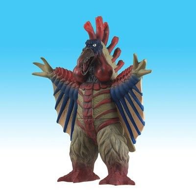 奥特曼怪獣系列 #4 奥特曼マンメビウス&奥特曼マンタロウ バードン 