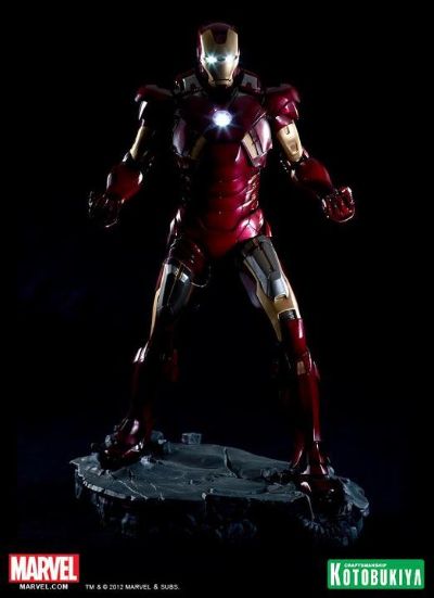 ARTFX Statue アベンジャーズ 钢铁侠マークVII 