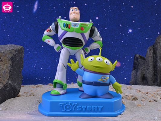 セガ 景品 迪斯尼 トイ・ストーリー エイ莉安&バズ・ライトイヤー プレミアム芭蒂手办 