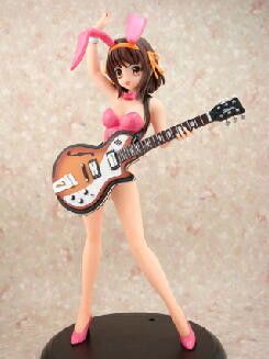 凉宫春日的忧郁 凉宫春日 生足 粉色兔女