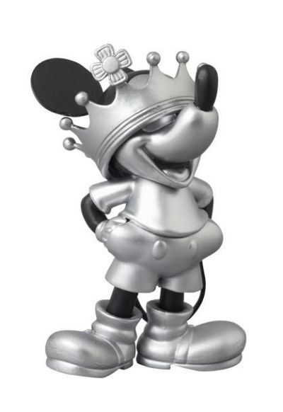 UltraDetailFigure 迪斯尼 ミッキーマウス Black and Silver ver. Crown ver. 