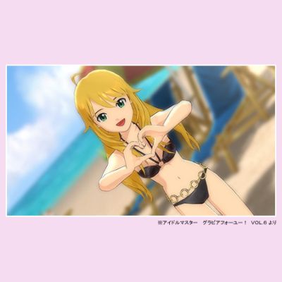 偶像大师 星井美希 小悪魔のミズギVer. Angelic Island ver. 