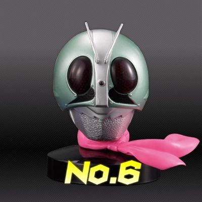 头雕收藏系列限定版 假面骑士 骑士面具收藏 Vol.6