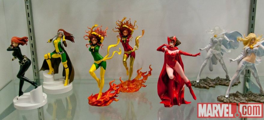 美少女手办 X战警 罗刹女 长风衣版