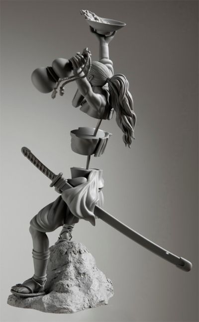 Door Painting Collection Figure 海贼王 道化の巴基 DPCF第10弾 巴基 サムライVer. 