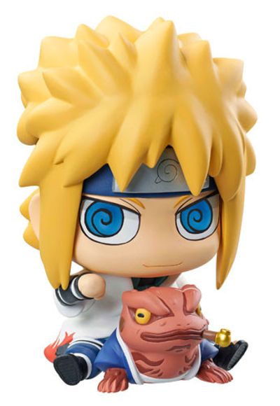 ちみメガソフビ系列 NARUTO -火影忍者- 疾风伝 蛤蟆文太&波风凑 