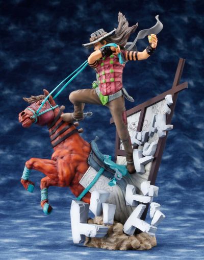 High Standard Statue JoJo的奇妙冒险&スティール・铁球・ラン 杰洛・谢皮利&威尔キリー Normal Ver. 