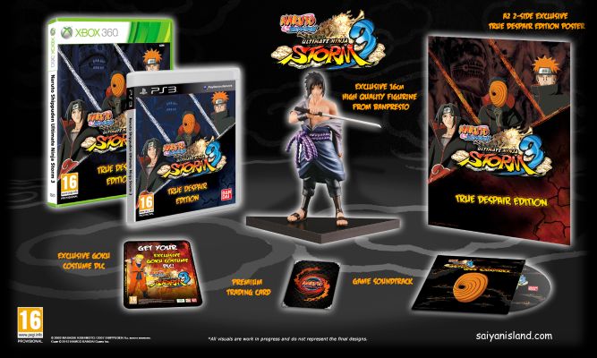 NARUTO -火影忍者- 疾风伝 DXF 手办 NARUTO -火影忍者- 疾风伝&－火影忍者－ 疾风伝ナルティメットストーム3 うちはサスケ Ultimate Ninja Storm 3 Exclusive 